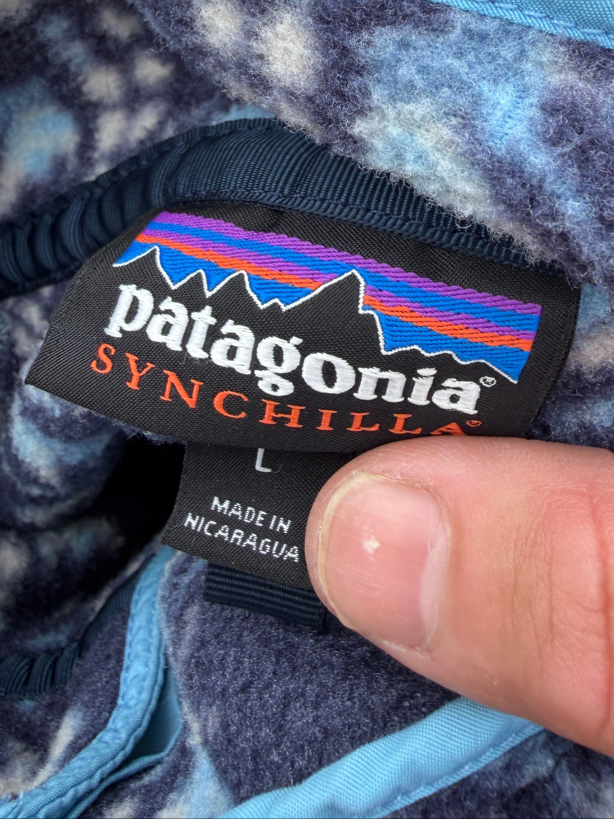Patagonia Aztec tribal synchilla