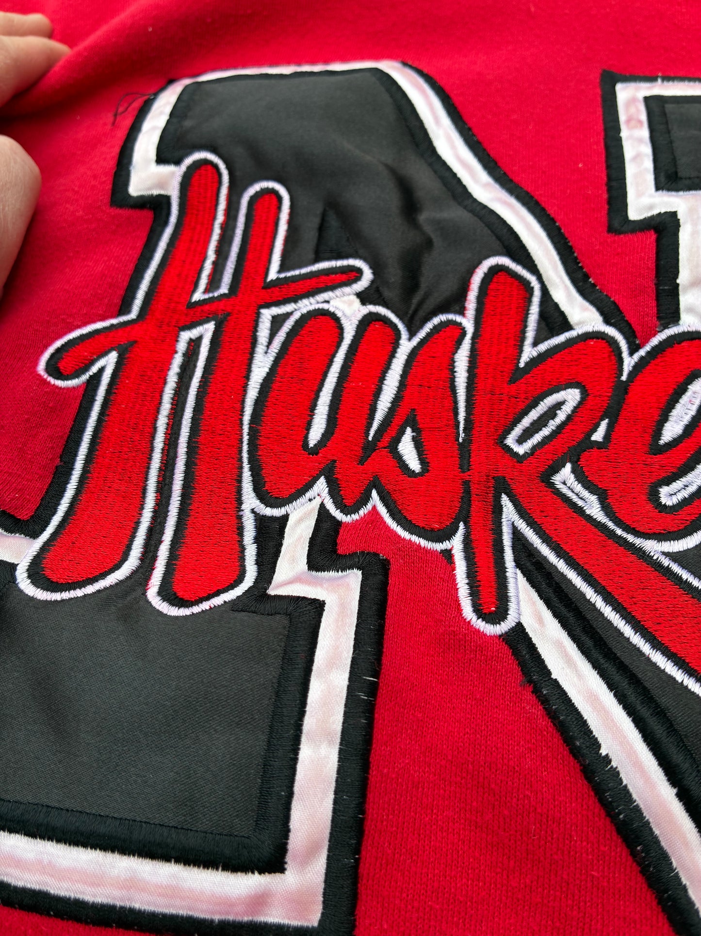 Nebraska cornhuskers starter 90s extra large crewneck